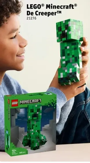 Promotie: Minecraft De Creeper