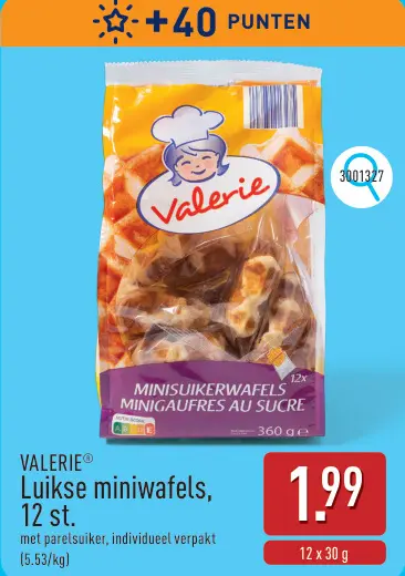 Promotie: Luikse miniwafels