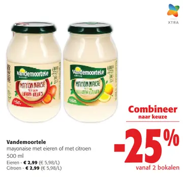 Aanbieding: Mayonaise met eieren of met citroen