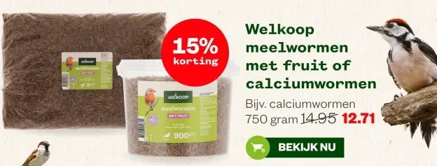 Aanbieding: meelwormen