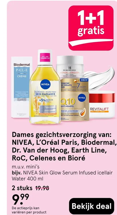 Aanbieding: Dames Gezichtsverzorging