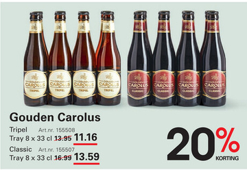 Aanbieding: Gouden Carolus Tripel