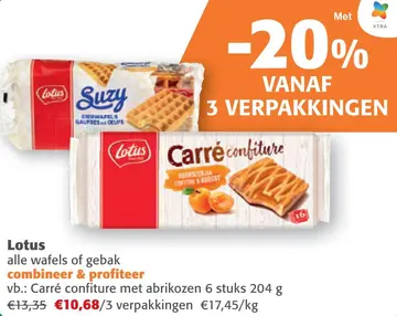 Aanbieding: Alle wafels of gebak