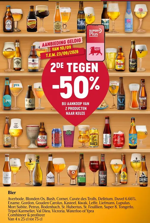 Promotie: Belgische Bieren
