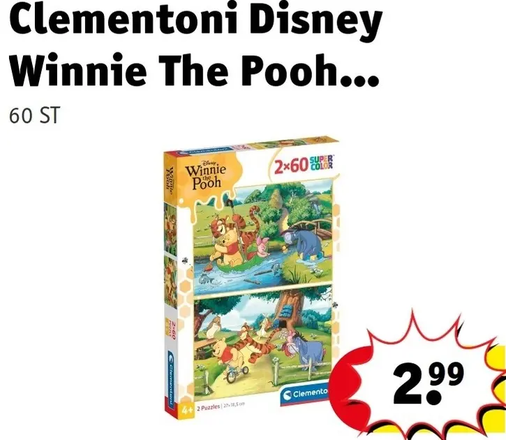 Aanbieding: Disney Winnie The Pooh Puzzel