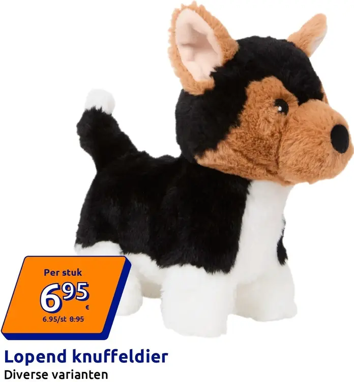 Promotie: Lopend knuffeldier