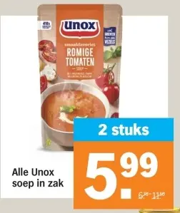 Aanbieding: Romige Tomaten Soep