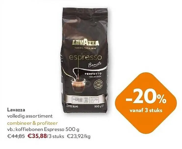 Promotie: Espresso Barista Perfetto