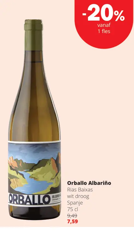 Promotie: Orballo Albariño