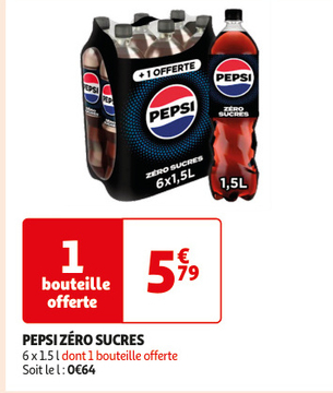 Aanbieding: PEPSI ZÉRO SUCRES