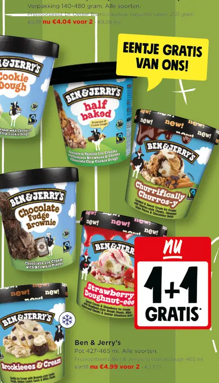 Promotie: Ben & Jerry's