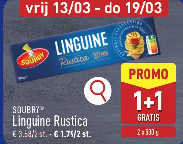 Promotie: Linguine Rustica