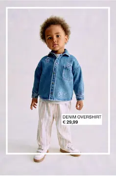 Aanbieding: Denim overshirt