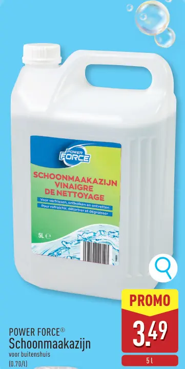 Promotie: Schoonmaakazijn