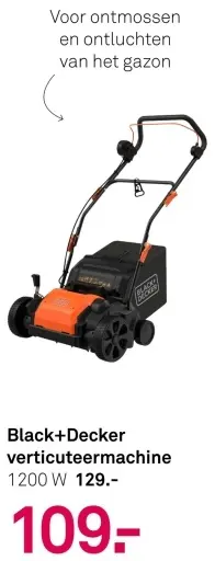 Aanbieding: Verticuteermachine