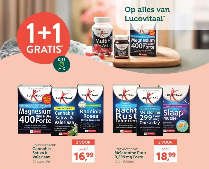 Promotie: Cannabis Sativa & Valeriaan