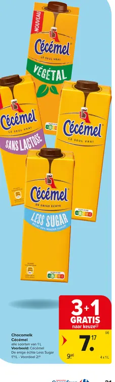 Promotie: Chocomelk Cécémel
