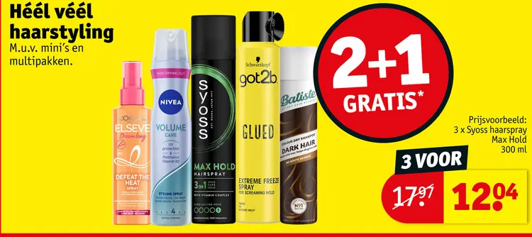 Promotie: Haarstyling