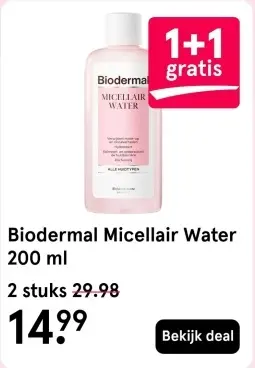 Aanbieding: Micellair Water