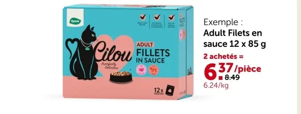 Offre: Adult Filets en sauce
