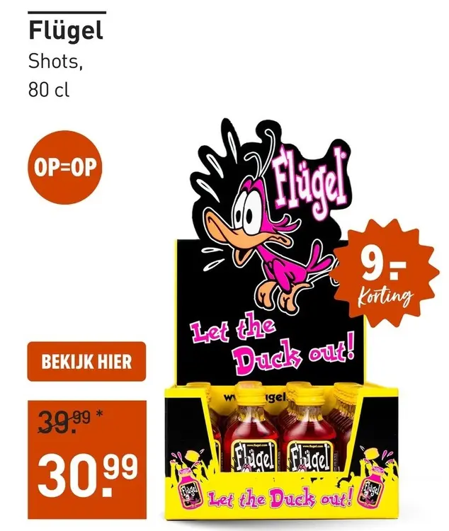 Aanbieding: Flügel shots