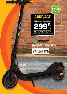 Offre: Trottinette électrique