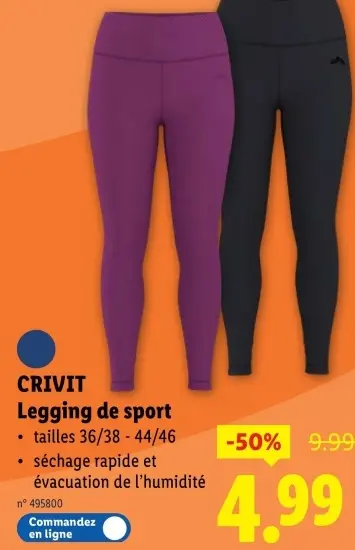 Offre: Legging de sport