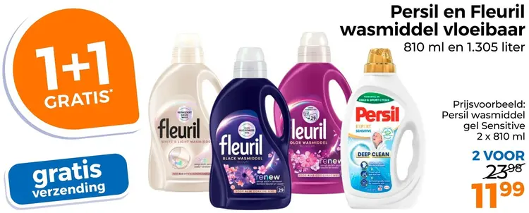 Aanbieding: Wasmiddel vloeibaar