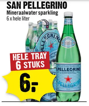 Aanbieding: Mineraalwater sparkling