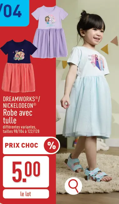 Offre: Robe avec tulle