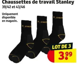 Offre: Chaussettes de travail