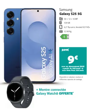 Offre: Samsung Galaxy S25 5G