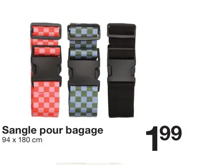 Offre: Sangle pour bagage