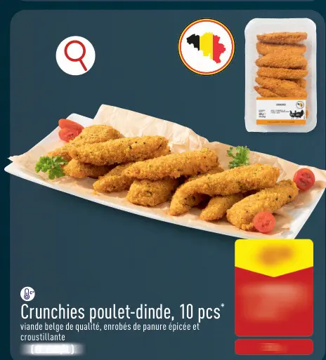 Offre: Crunchies poulet-dinde