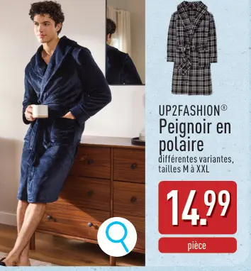 Offre: Peignoir en polaire