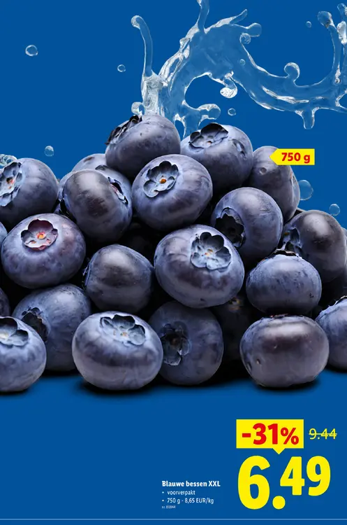 Promotie: Blauwe bessen XXL