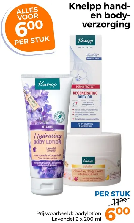 Aanbieding: Hand- en bodyverzorging