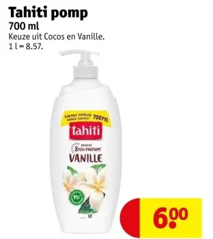 Promotie: Pomp douchegel