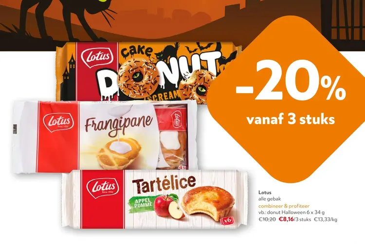 Aanbieding: donut Halloween\