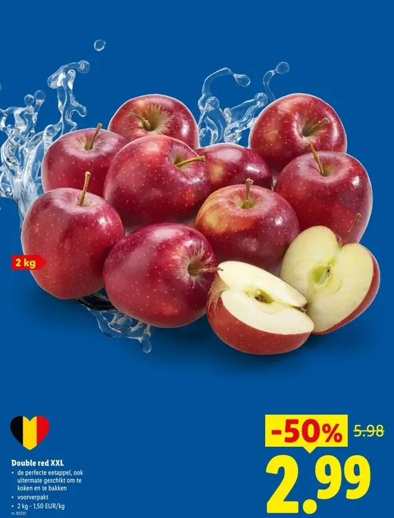 Promotie: Double red XXL