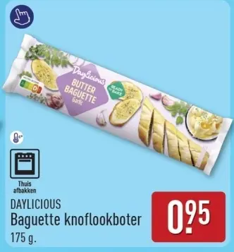 Aanbieding: Baguette knoflookboter