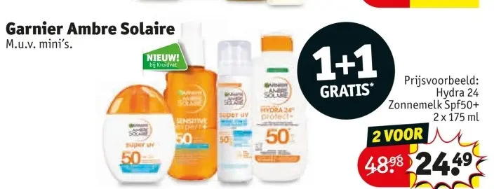 Aanbieding: Garnier Ambre Solaire