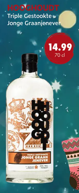 Aanbieding: Triple Gestookte Jonge Graanjenever