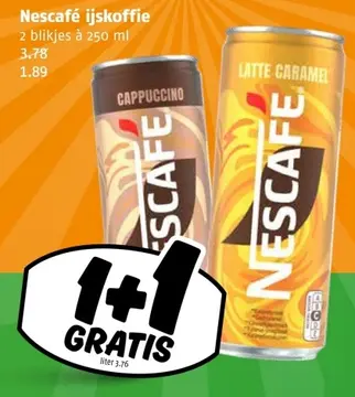 Aanbieding: Nescafé ijskoffie