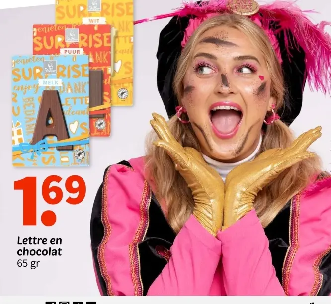 Offre: Lettre en chocolat