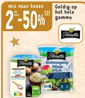 Aanbieding: Mix naar kleuze: Florette