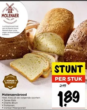 Aanbieding: Molenaersbrood