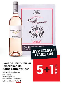 Offre: Cave de Saint-Chinian Excellence de Saint-Lau