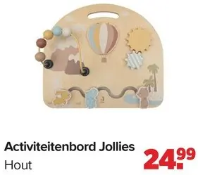 Aanbieding: Activiteitenbord Jollies Hout