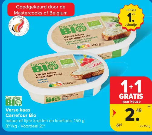 Promotie: Verse kaas